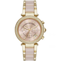 Michael Kors Women’s Quartz Two-tone Stainless Steel Rose Gold Dial 39mm Watch MK 6326 - twentyfour