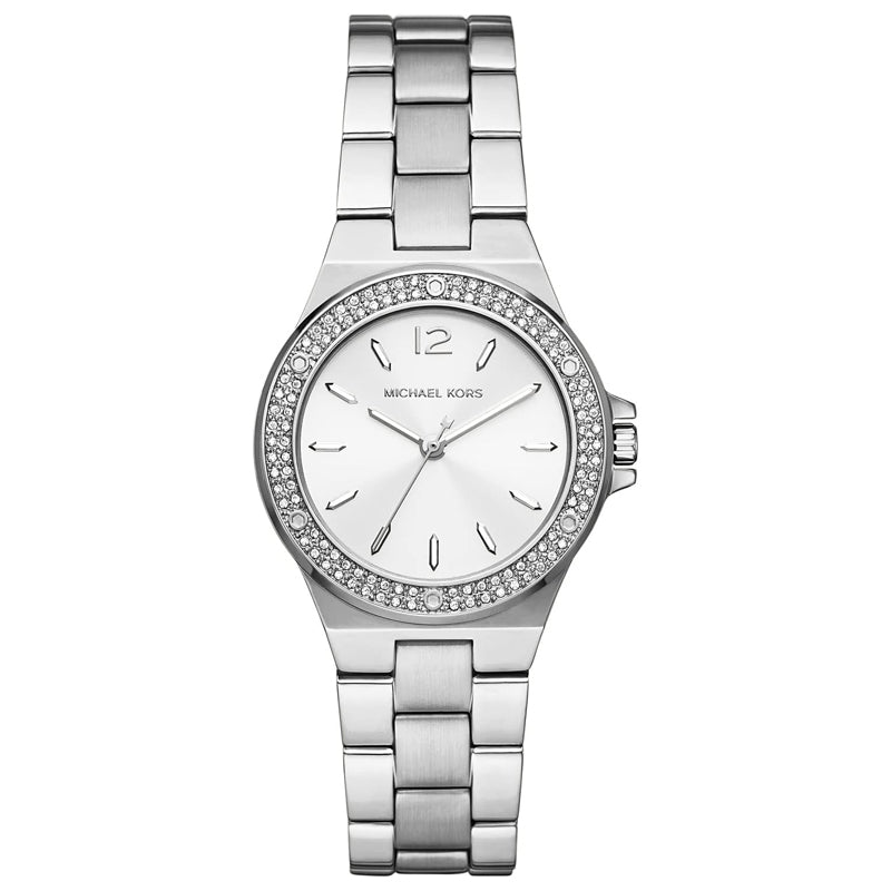 Michael Kors Women’s Quartz Silver Stainless Steel Silver Dial 33mm Watch MK-7280 - twentyfour