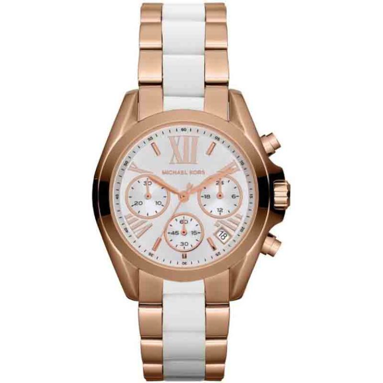 Michael Kors Women’s Quartz Stainless Steel White Dial 36mm Watch MK 5907 - twentyfour