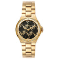Michael Kors Women’s Quartz Gold Stainless Steel Black Dial 37mm Watch MK7404 - twentyfour
