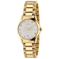 Gucci Women’s Quartz Swiss Made Gold Stainless Steel Gold Dial 27mm Watch YA126576