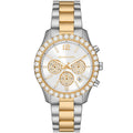 Michael Kors Women’s Quartz Two Tone Stainless Steel White Dial 40mm Watch MK7415 - twentyfour