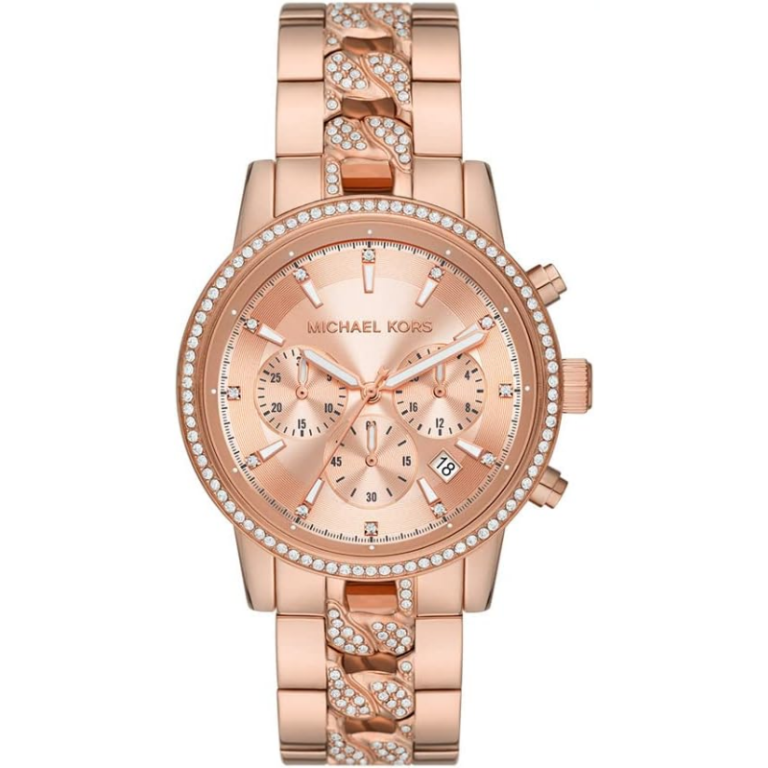 Michael Kors Women’s | Rose Gold Stainless Steel Rose Gold Dial 41mm MK7223 - twentyfour