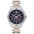Michael Kors Men’s Quartz Two Tone Stainless Steel Blue Dial 45mm Watch MK9065 - twentyfour