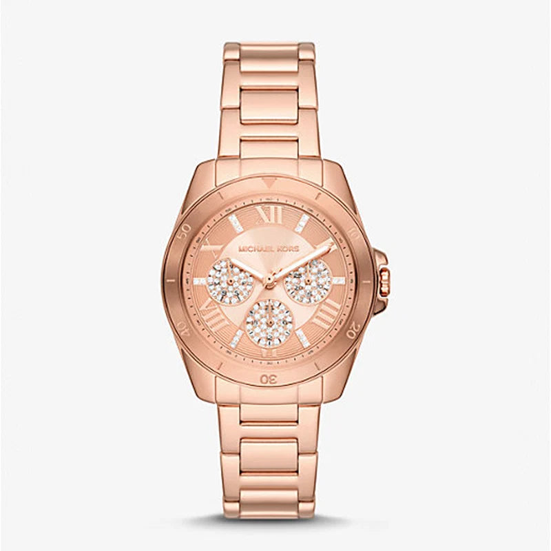 Michael Kors Women’s Quartz Rose Gold Stainless Steel Rose Gold Dial 36mm Watch MK7264 - twentyfour