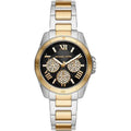 Michael Kors Women’s Quartz Two-tone Stainless Steel Black Dial 36mm Watch MK7265 - twentyfour