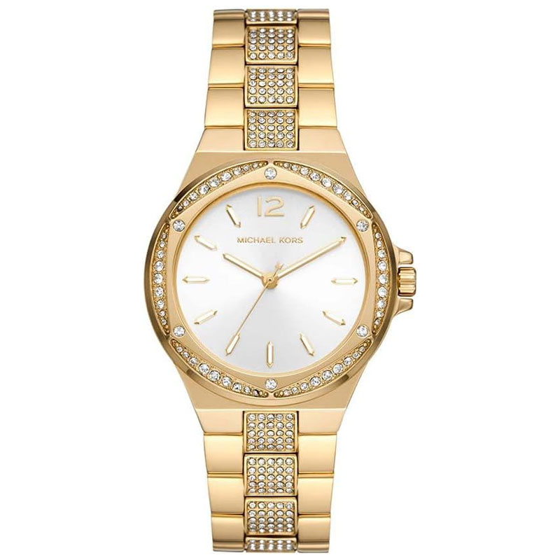 Michael Kors Women’s Quartz Gold Stainless Steel White Dial 37mm Watch MK7361 - twentyfour