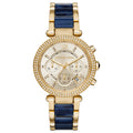 Michael Kors Women’s Quartz Two-tone Stainless Steel Gold Dial 39mm Watch MK6238 - twentyfour