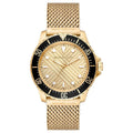 Michael Kors Men’s Quartz Gold Stainless Steel Gold Dial 43mm Watch MK9083 - twentyfour