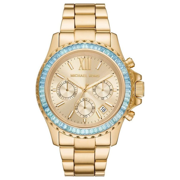 Michael Kors Women’s Quartz Gold Stainless Steel Gold Dial 42mm Watch MK7210 - twentyfour