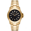 Michael Kors Men’s Quartz Gold Stainless Steel Black Dial 40mm Watch MK9078 - twentyfour
