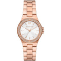 Michael Kors Women’s Quartz Rose Gold Stainless Steel Silver Dial 33mm Watch MK 7279 - twentyfour