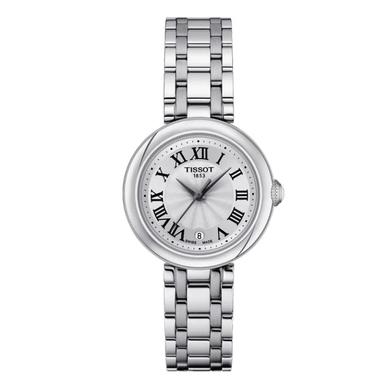 Tissot Women’s Quartz Swiss Made Silver Stainless Steel White Dial 26mm Watch T126.010.11.013.00 - twentyfour