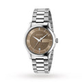 Gucci Men’s | Quartz Stainless Steel Brown Dial 38mm YA126445