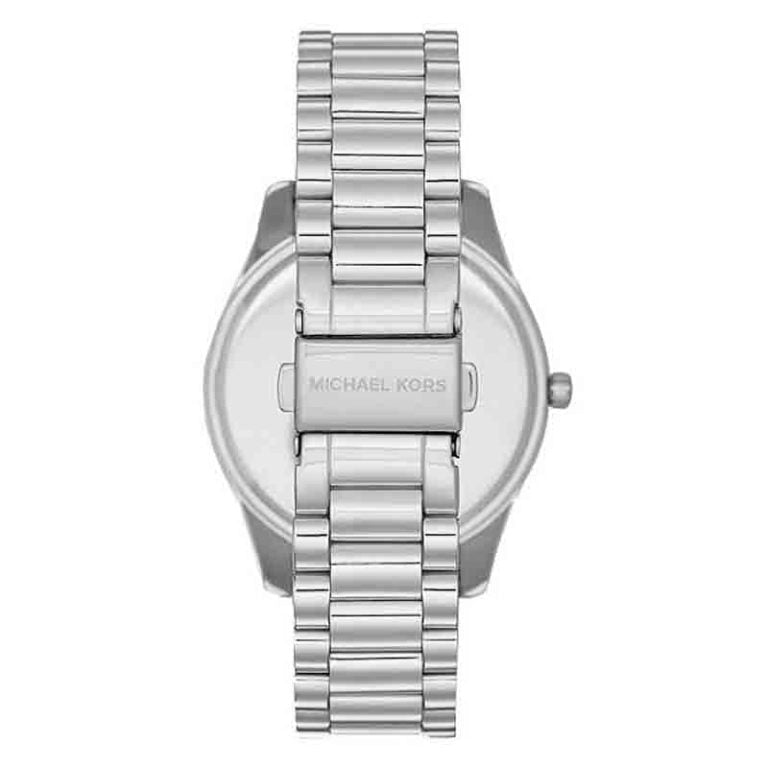 Michael Kors Men’s Quartz Silver Stainless Steel Blue Dial 41mm Watch MK3225 - twentyfour