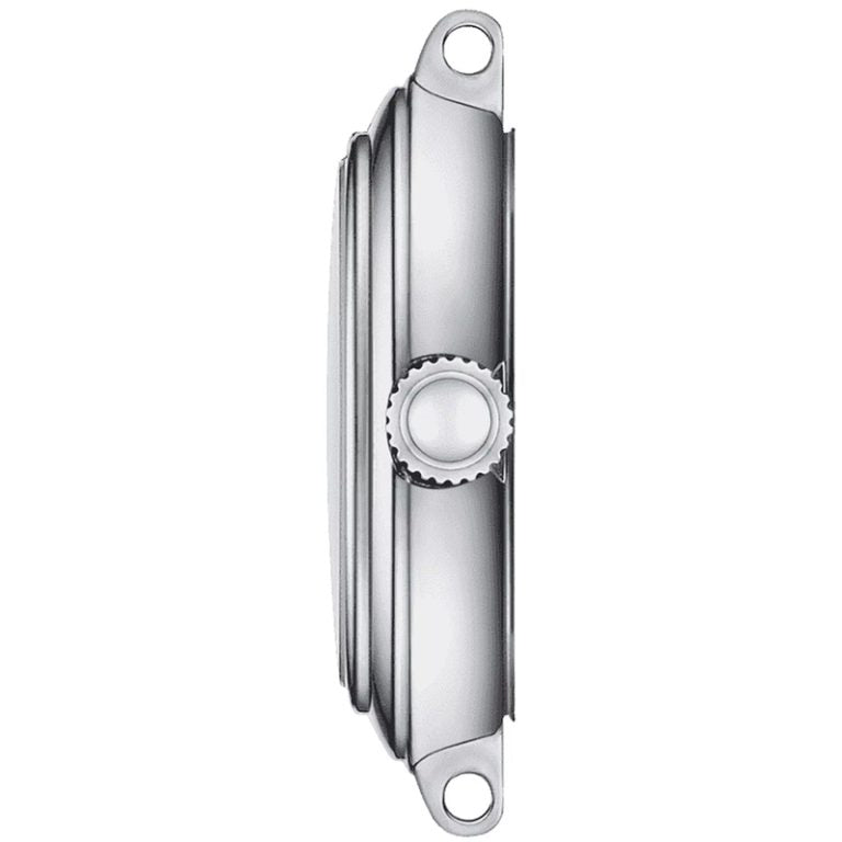 Tissot Women’s Quartz Swiss Made Silver Stainless Steel Blue Mother Of Pearl Dial 26mm Watch T126.010.11.133.00