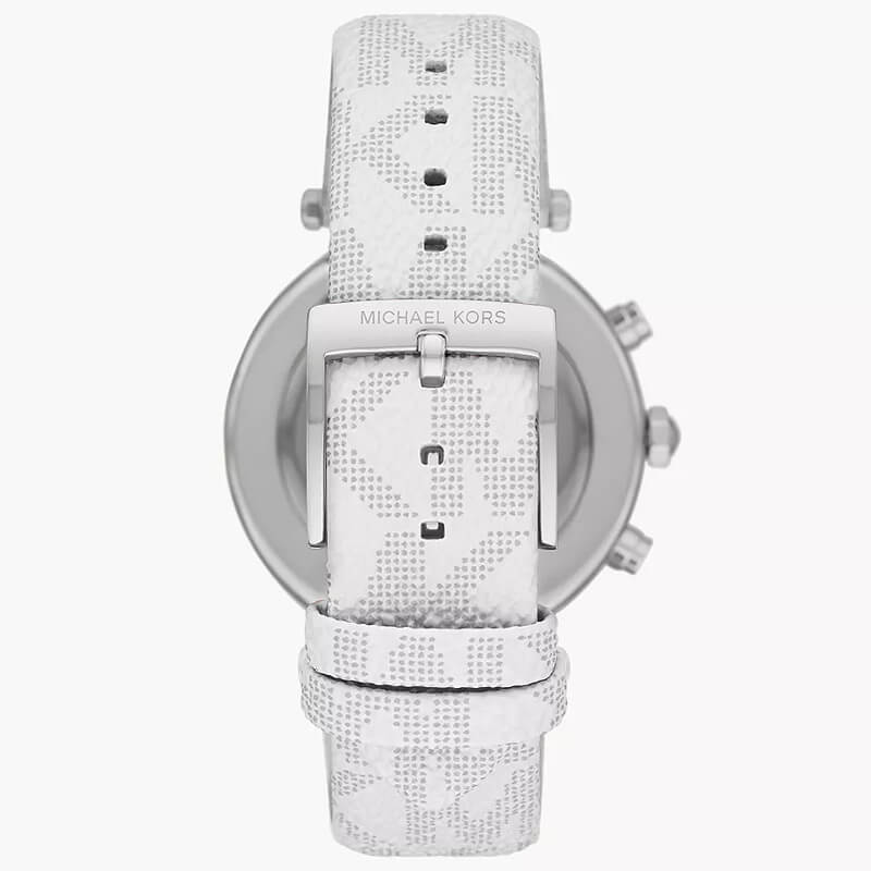 Michael Kors Women’s Quartz White Leather Strap White Dial 39 mm Watch MK7226 - twentyfour