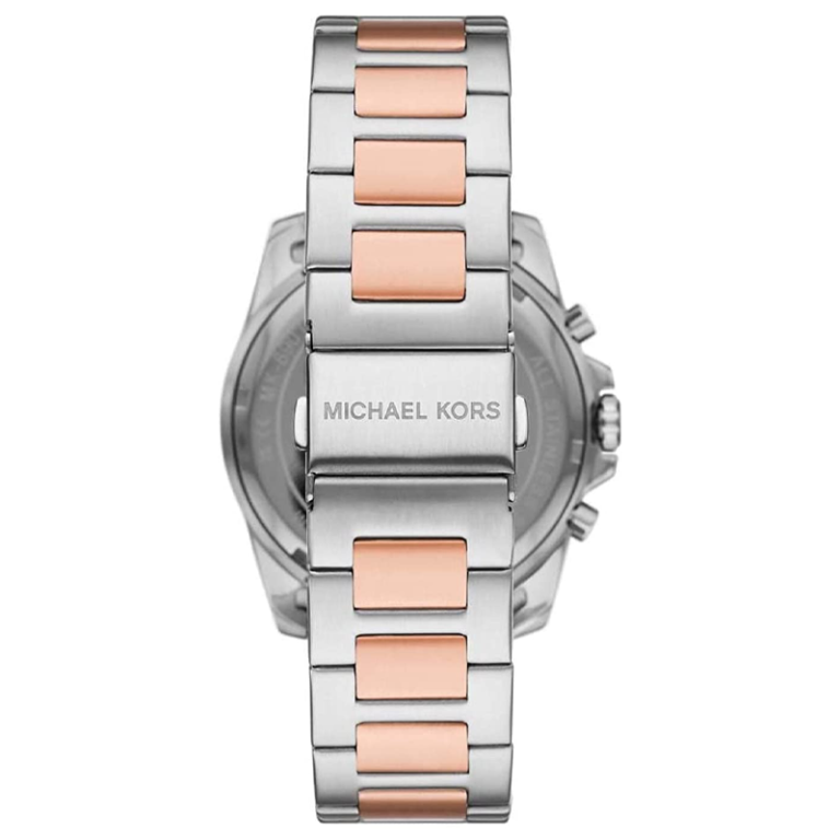 Michael Kors Men’s Quartz Two-tone Stainless Steel Grey Dial 44mm Watch MK8902 - twentyfour