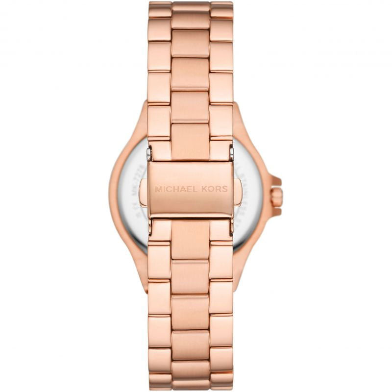 Michael Kors Women’s Quartz Rose Gold Stainless Steel Silver Dial 33mm Watch MK 7279 - twentyfour
