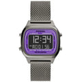 Fossil Men’s Digital Grey Stainless Steel Negative Display Dial 40mm FS5888 - twentyfour