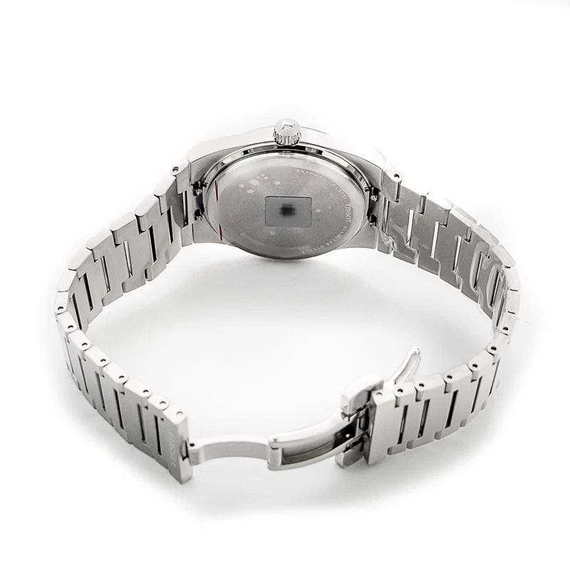 TISSOT PRX Unisex Quartz Swiss Made Silver Stainless Steel Blue Dial 35mm Watch T137.210.11.041.00