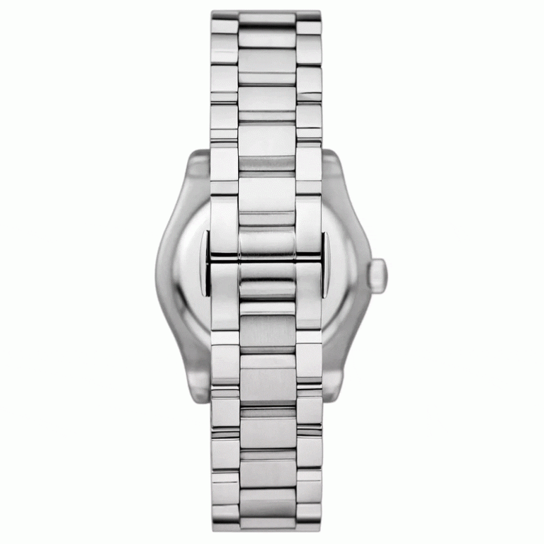Emporio Armani Women’s Quartz Silver Stainless Steel Blue Dial 32mm AR11593 - twentyfour