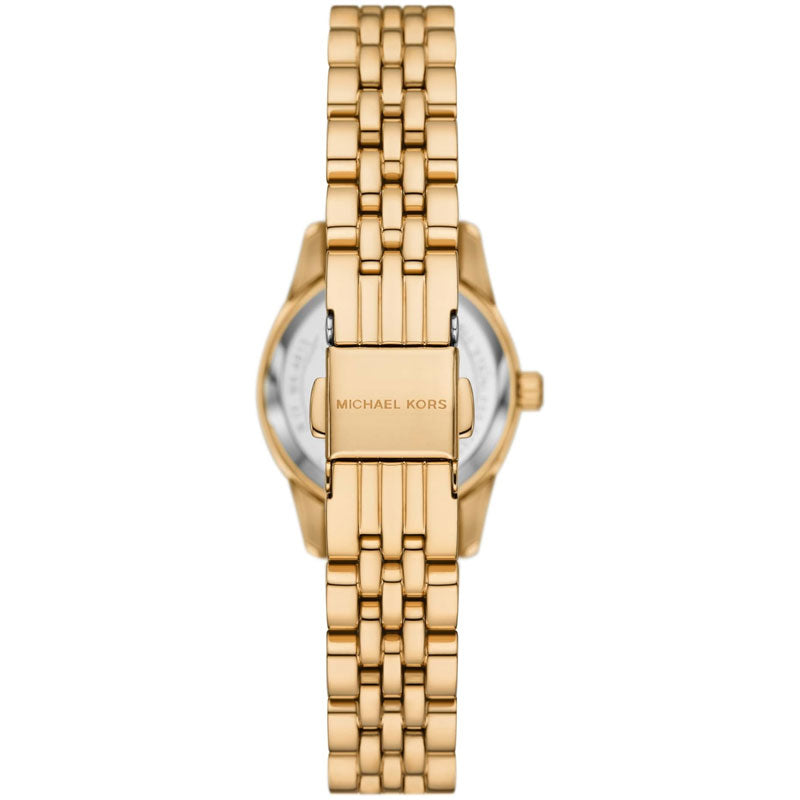 Michael Kors Women’s Quartz Gold Stainless Steel Turquoise Dial 26mm Watch MK4813 - twentyfour