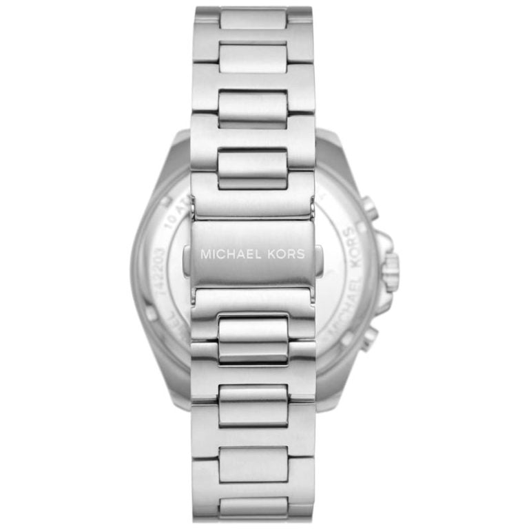 Michael Kors Men’s Quartz Silver Stainless Steel Green Dial 45mm Watch MK8984 - twentyfour
