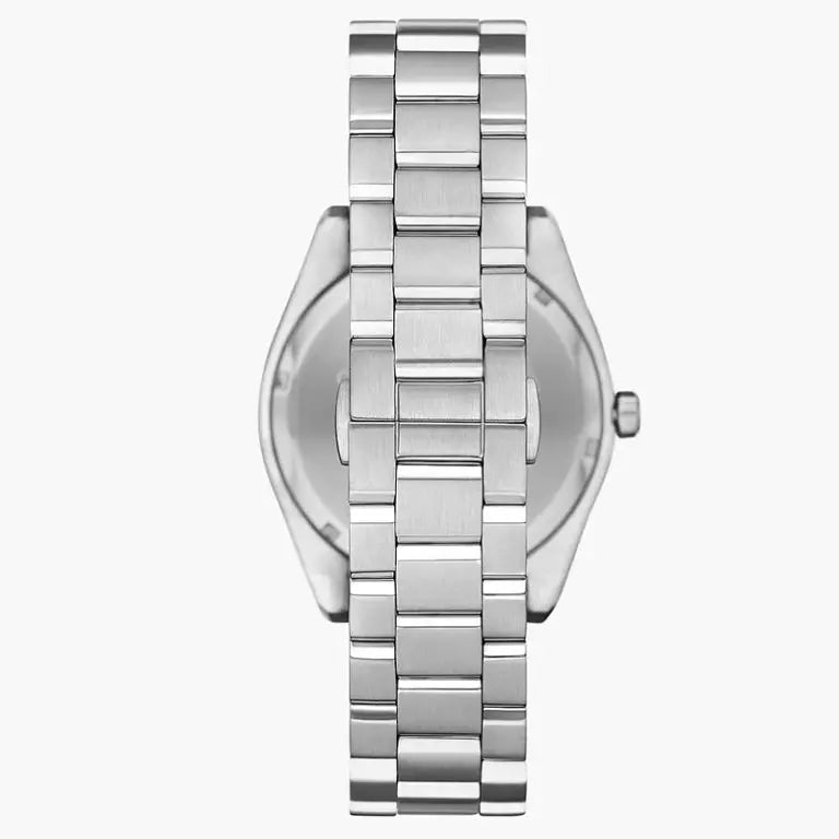Emporio Armani Men’s Quartz Silver Stainless Steel Blue Dial 41mm Watch AR11620 - twentyfour