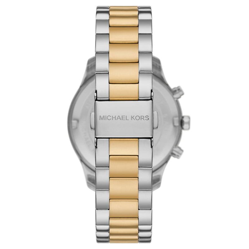 Michael Kors Women’s Quartz Two Tone Stainless Steel White Dial 40mm Watch MK7415 - twentyfour