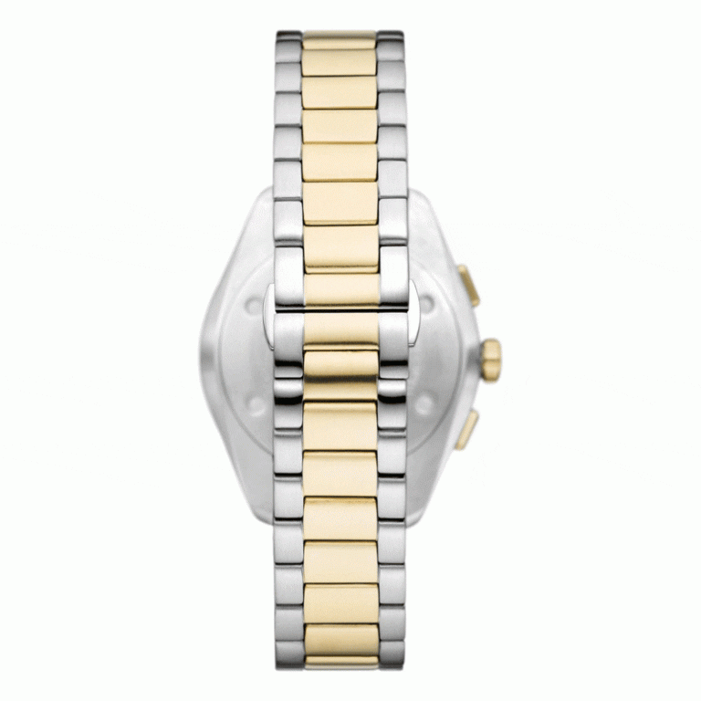 Emporio Armani | Men’s Quartz Two Tone Stainless Steel Cream Dial 43mm AR11605 - twentyfour