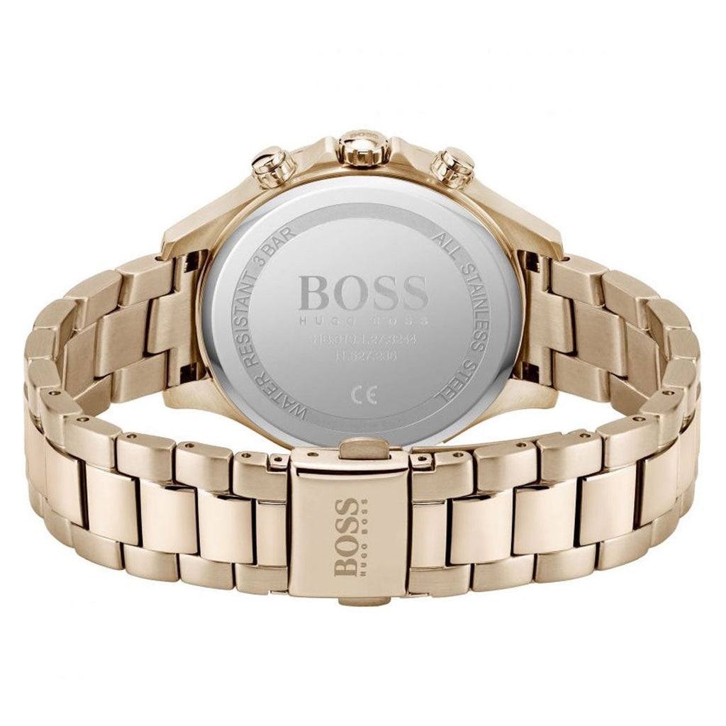 Hugo Boss Women’s Quartz Gold Stainless Steel Blue Dial 38mm 1502566 - twentyfour