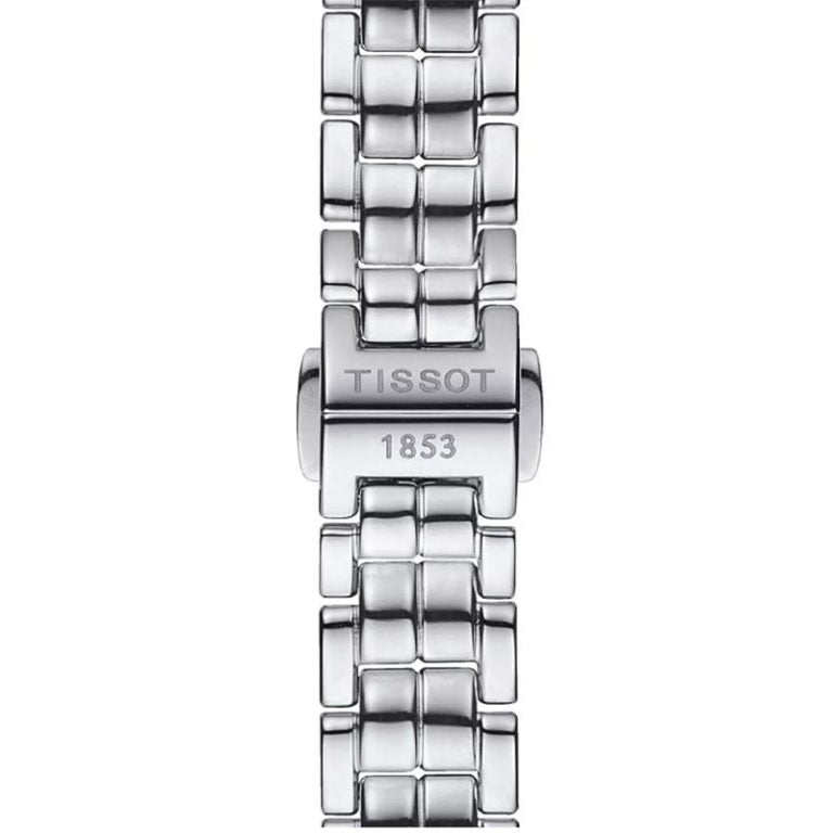 Tissot Women’s Quartz Swiss Made Silver Stainless Steel Black Mother Of Pearl Dial 30mm Watch T094.210.11.121.00 - twentyfour