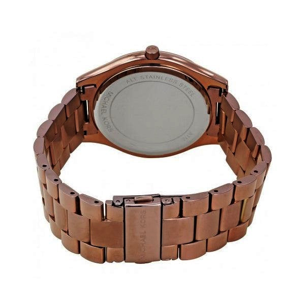 Michael Kors Women’s Quartz Brown Stainless Steel Brown Dial 40mm Watch MK3418 - twentyfour