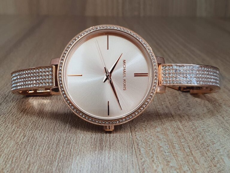 Michael Kors Women’s Quartz Stainless Steel Rose Gold Dial 36mm Watch MK3785 - twentyfour