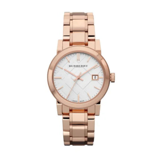 Burberry Women’s | Stainless Steel White Dial 26mm BU9104 - twentyfour