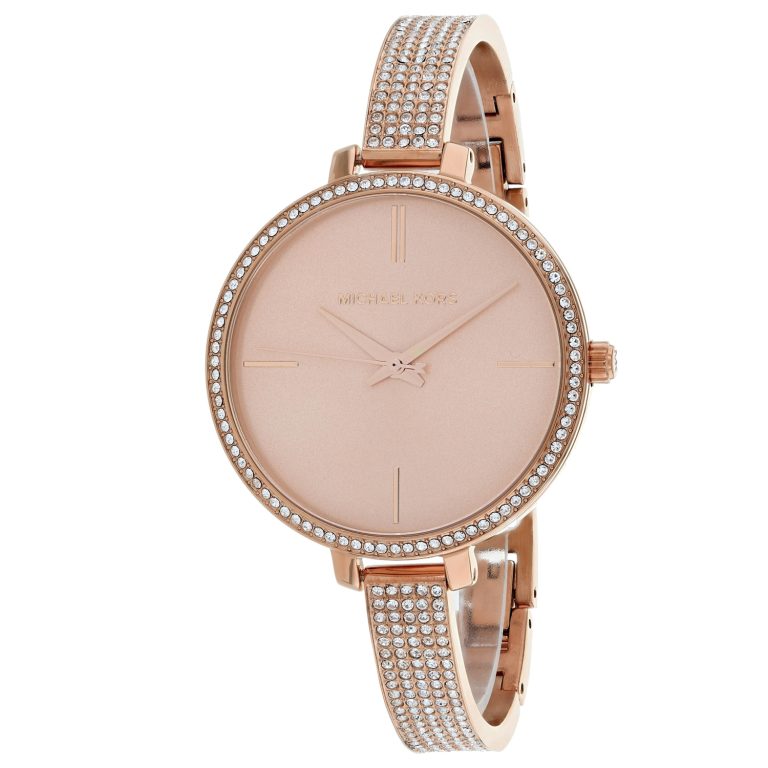 Michael Kors Women’s Quartz Stainless Steel Rose Gold Dial 36mm Watch MK3785 - twentyfour