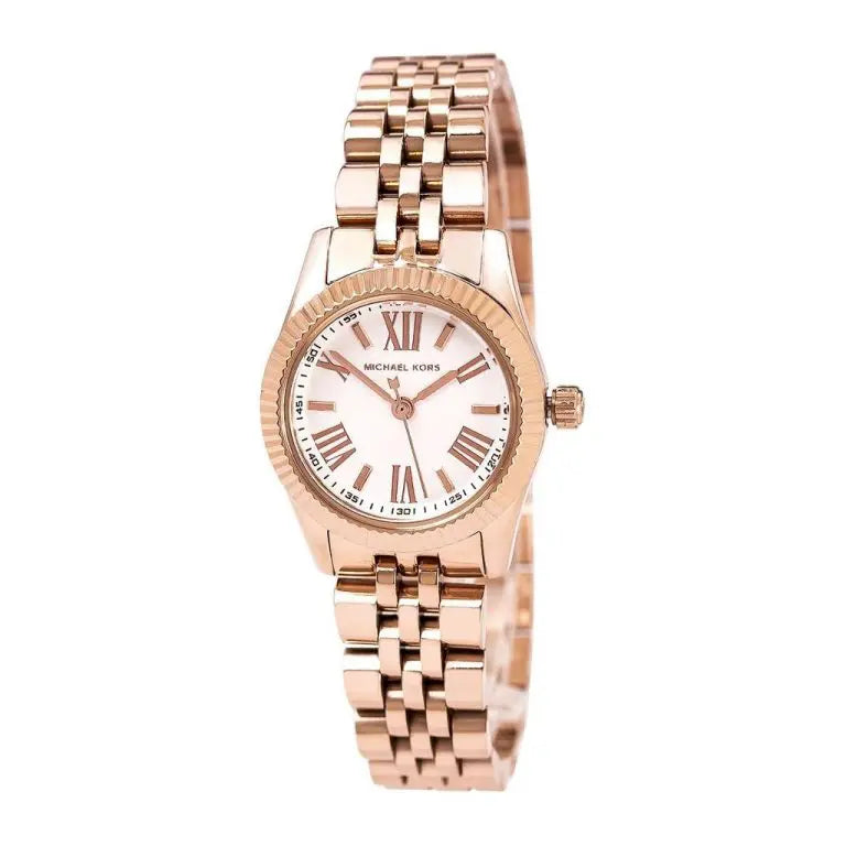 Michael Kors Women’s Quartz Stainless Steel White Dial 26mm MK3230 - twentyfour