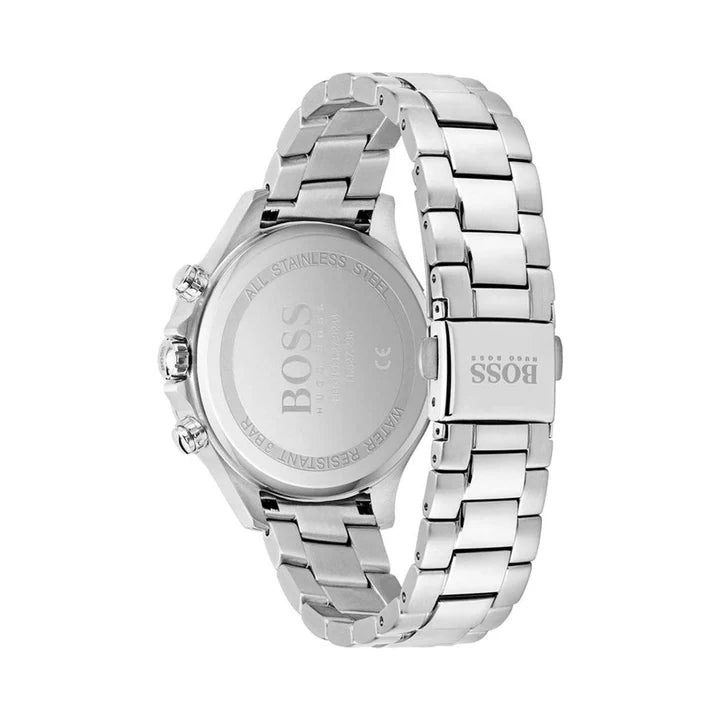 Hugo Boss Women’s Quartz Silver Stainless Steel Gold Dial 38mm 1502565 - twentyfour