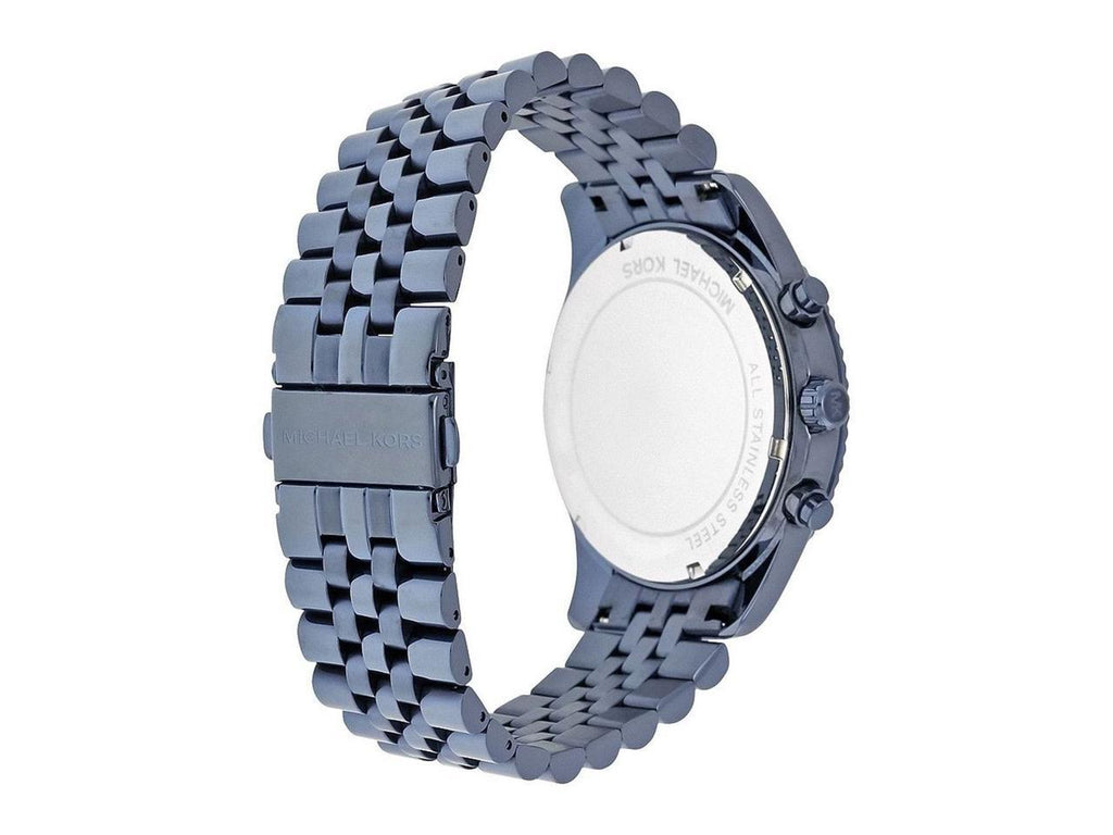 Michael Kors Men’s Quartz Stainless Steel Blue Dial 44mm Watch MK8480 - twentyfour