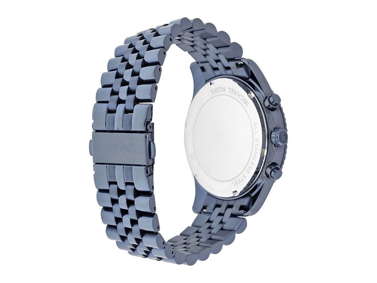 Michael Kors Men’s Quartz Stainless Steel Blue Dial 44mm Watch MK8480 - twentyfour