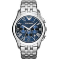 Emporio Armani Men’s Stainless Steel Blue Dial 44mm Watch AR 1787