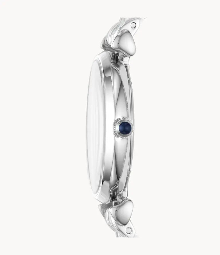 Emporio Armani Women’s Analog Stainless Steel Dark Blue Dial 32mm Watch AR11091 - twentyfour