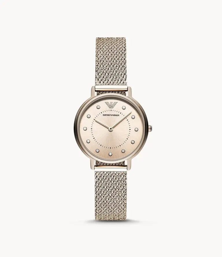 Emporio Armani | Women’s Analog Stainless Steel Rose Gold Dial 32mm AR11129 - twentyfour