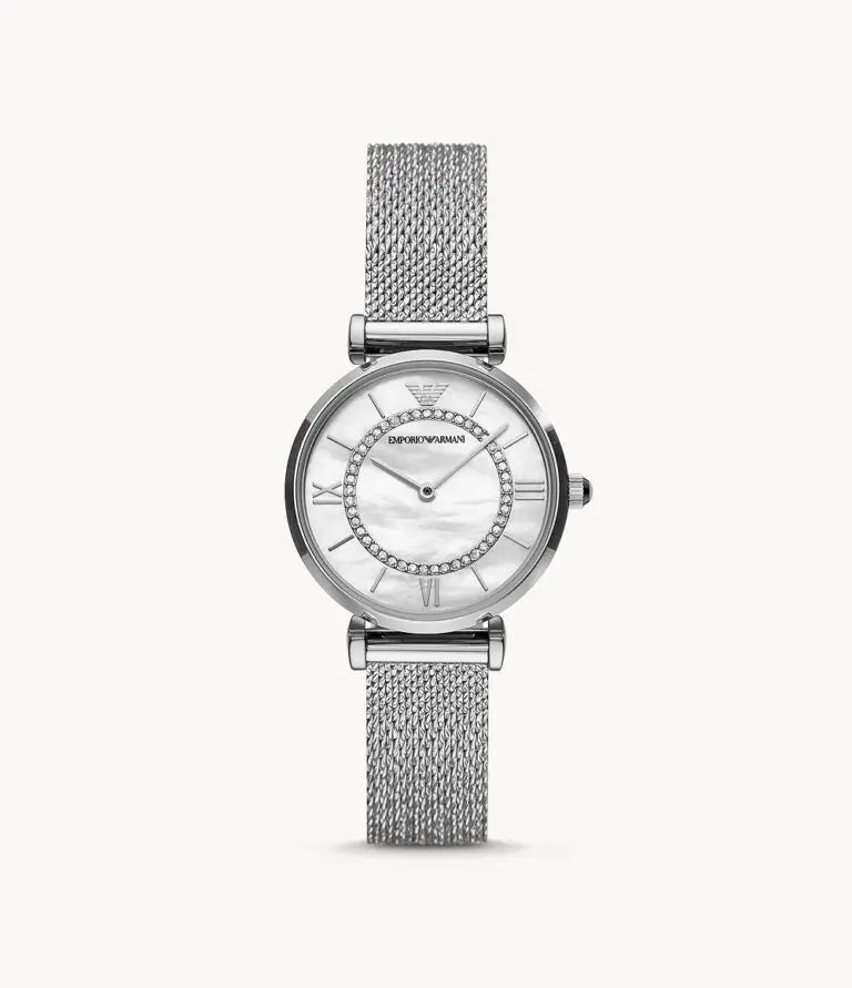 Emporio Armani | Women’s Analog Stainless Steel Mother of Pearl Dial 32mm AR11319 - twentyfour