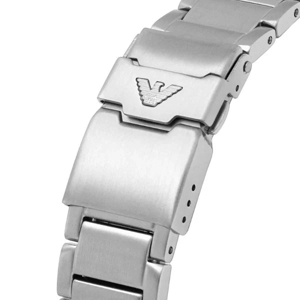 Emporio Armani Men’s Quartz Stainless Steel Green Dial 42mm AR11338 - twentyfour
