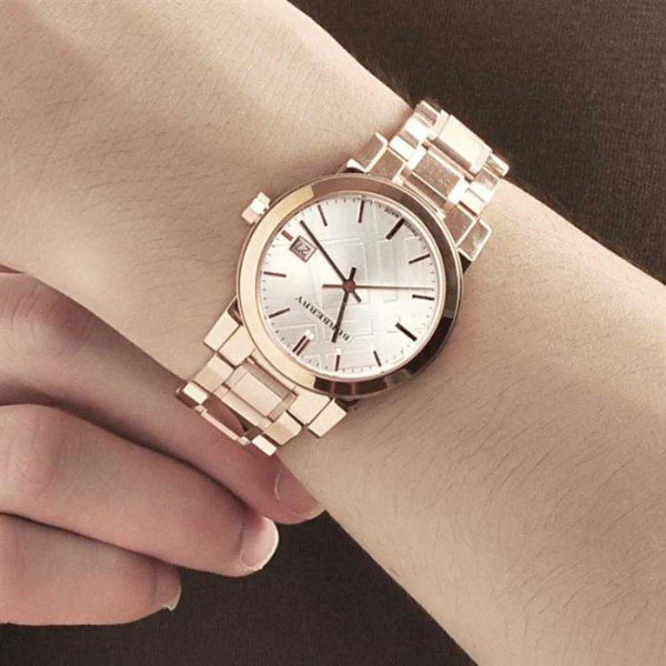 Burberry Women’s | Stainless Steel White Dial 26mm BU9104 - twentyfour