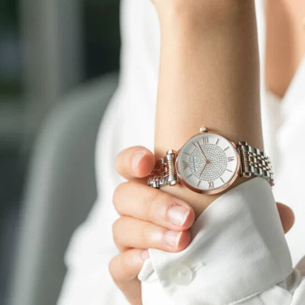 Emporio Armani | Women’s Quartz Stainless Steel White Dial 32mm AR 80035 - twentyfour