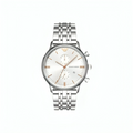 Emporio Armani Men’s Chronograph Quartz Stainless Steel Silver Dial 43mm Watch AR1933 - twentyfour