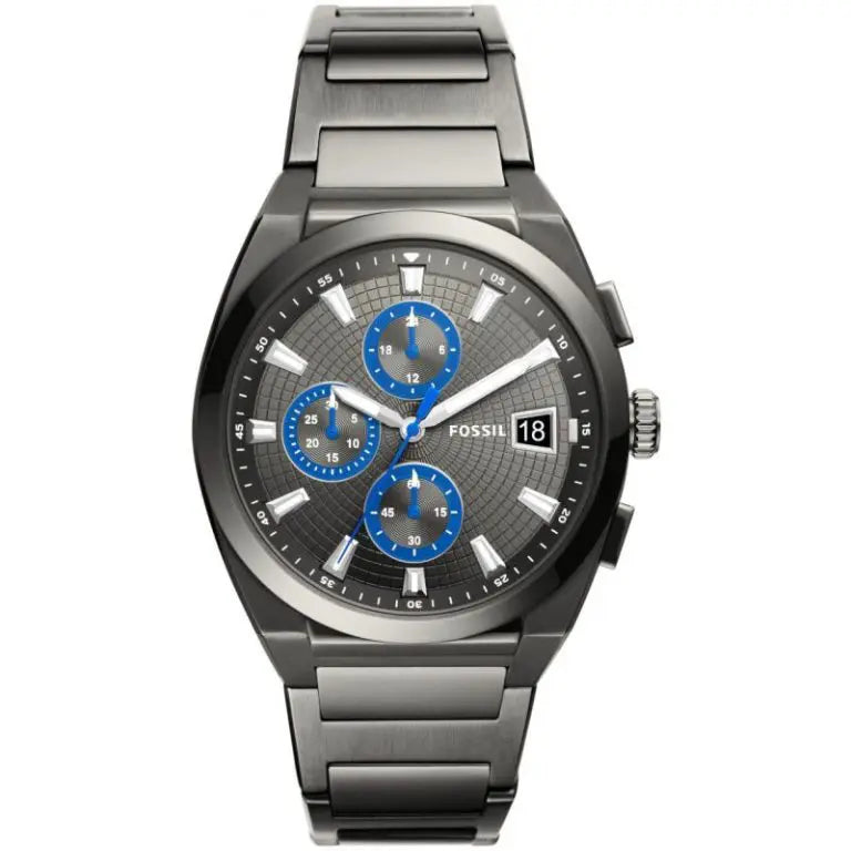 Fossil Men’s Quartz Grey Stainless Steel Grey Dial 42mm FS5830 - twentyfour